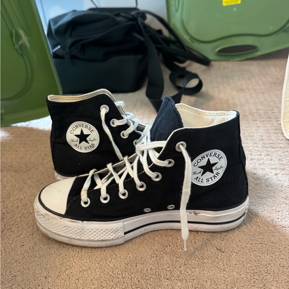Converse Chuck Taylor All Star High Top Sneakers - Black & White